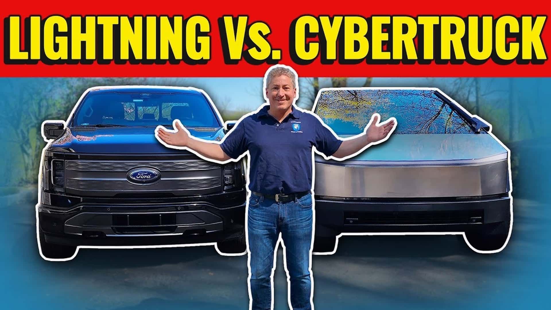 Tesla Cybertruck Versus Ford F150 Lightning The…