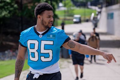 Panthers rookie TE Ja’Tavion Sanders: ‘I’m trying to be the next Greg Olsen here’