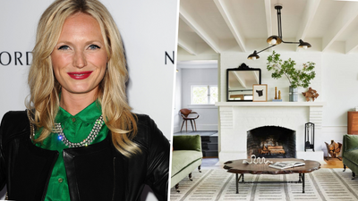 Emily Henderson just shared how she chooses lights for tall ceilings – these are her 3 styling secrets
