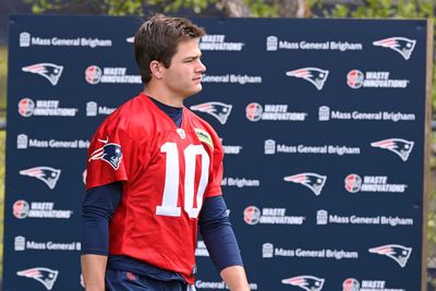 Patriots coach Jerod Mayo reveals who will lead in developing QB Drake Maye