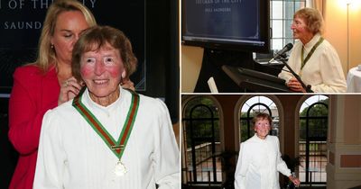 City's highest honour for champion of women's sport Dell Saunders