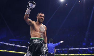 Ruthless Lomachenko stops Kambosos to win IBF lightweight title in Perth
