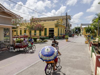 A car-free town in the Amazon serves lessons for pedaling to net zero emissions
