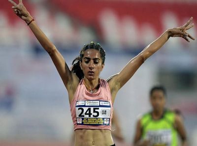 KM Deeksha breaks National Record in women's 1500m event at Sound Running Track Fest
