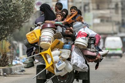 Rafah Residents Flee 'Hell' Of Israeli Onslaught