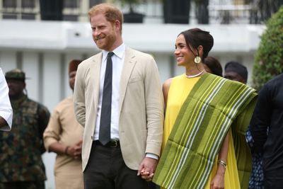 Prince Harry, Meghan Finish Nigeria Tour In Lagos