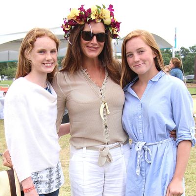 Brooke Shields Says Parents Are "Never Relieved"