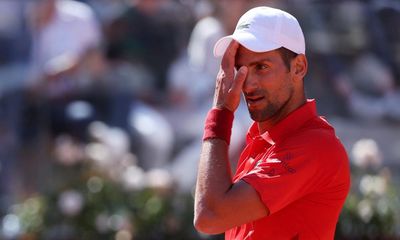 ‘Nausea, dizziness, blood’: Djokovic will undergo tests for bottle injury after loss