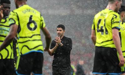 ‘Live the final day’: Mikel Arteta dreams of title after win at United sets up climax