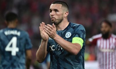 ‘So close’: John McGinn turns focus to top-four race after Olympiakos defeat