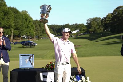 Rory McIlroy sprints past Xander Schauffele, runs away with 2024 Wells Fargo Championship win