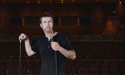 Rhod Gilbert and the Giant Grapefruit review – hilarity and horror on standup’s cancer journey