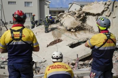 Rescue Efforts Continue After South Africa Building Collapse