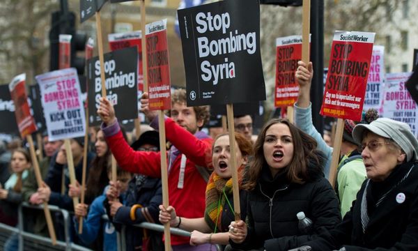 Protests at US embassy as valid as at Russia's, says Corbyn spokesman