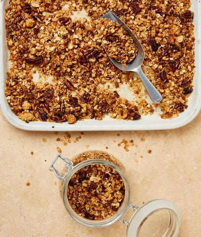Honey & Co’s recipe for sesame and pine nut air fryer granola