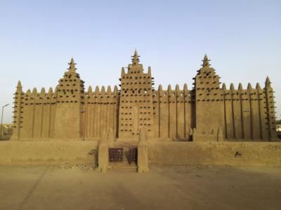 Annual Replastering Of Great Mosque In Mali