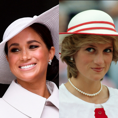 Meghan Markle Wears Princess Diana's Cross Necklace During Mother's Day Weekend