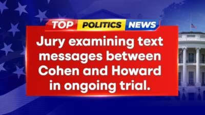 Texts Reveal Communication Between Cohen And National Enquirer Editor