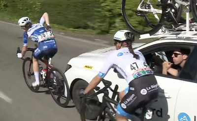 ‘A car can be a weapon in the wrong hands’ - Team car hits rider during French national championships