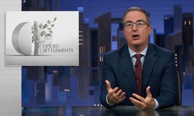 John Oliver on opioid settlements: ‘We can change the arc of this story’