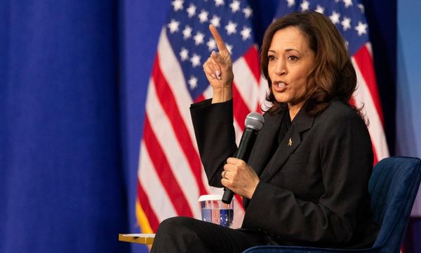 Kamala Harris drops F-bomb as she urges young people to break barriers