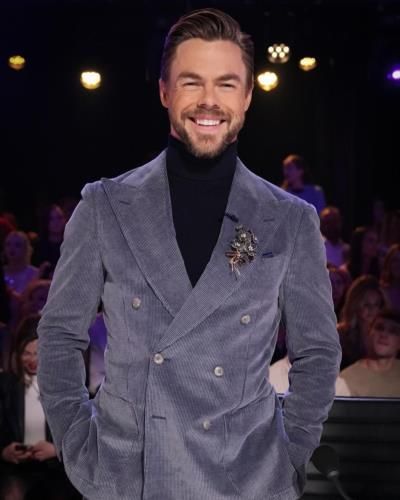 Derek Hough Radiates Confidence And Style In Latest Post