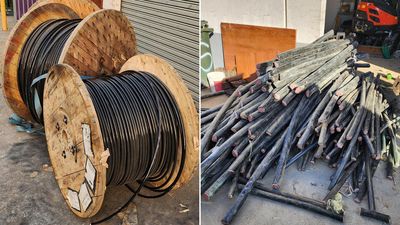 Contractors charged over $1 million copper theft