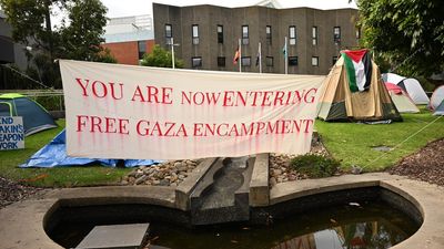 Pro-Palestine university encampment ordered to disband