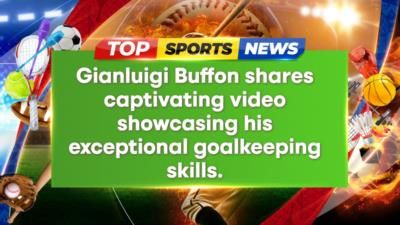 Gianluigi Buffon's Spectacular Saves: A Display Of Skill And Passion