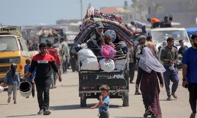 Middle East crisis: large parts of Rafah now a ‘ghost town’, says Unrwa spokesperson – as it happened