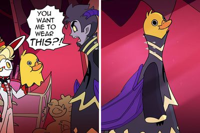 Fan Fiction Artist Explores Funny Twists Of Series Like “Miraculous Ladybug” And “Hazbin Hotel” (20 Pics)