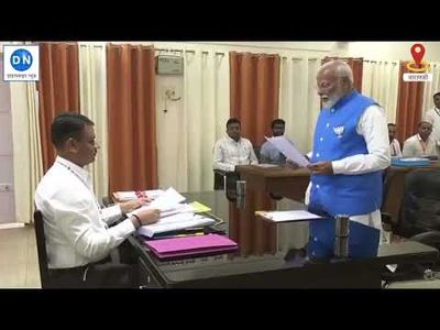 LS Polls: Prime Minister Modi files his nomination from Varanasi
