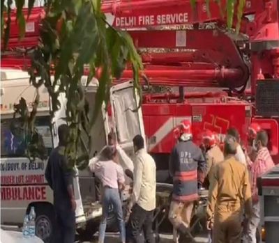 Delhi: One dead after fire breaks out at CR building in ITO