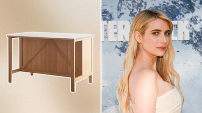 Emma Roberts' kitchen island from Urban Outfitters is right on trend for 2024, according to design experts