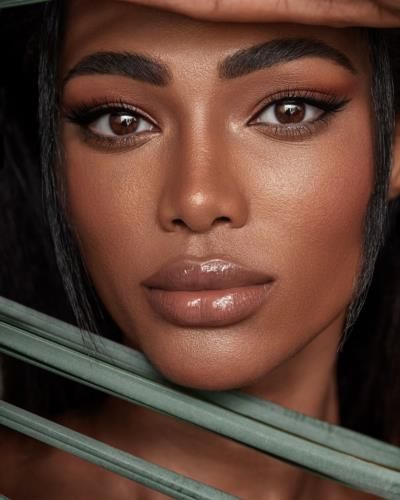 Captivating Close-Up: Kedist Deltour Radiates Confidence And Beauty