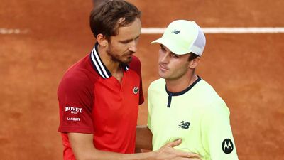 Daniil Medvedev's Rome Open title defence ended by USA's Tommy Paul
