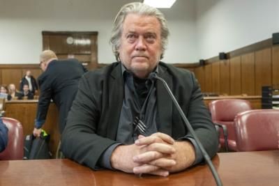 DOJ Seeks Prison Time For Steve Bannon