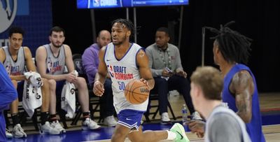 How Bronny James looked in his first NBA combine scrimmage