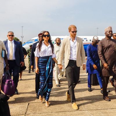 Prince Harry and Meghan Markle Brought a Personal Photographer with Them to Visit Nigeria Over the Weekend
