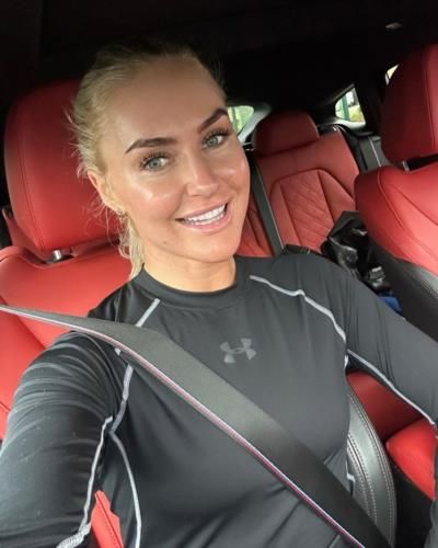 Charley Hull Radiates Joy In Candid Car Moment