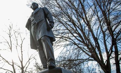 William Crowther: controversial statue toppled in Hobart one night before removal decision due