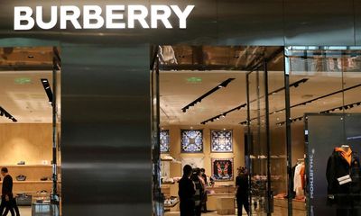 Burberry profits slump by 40% as demand for luxury goods slows