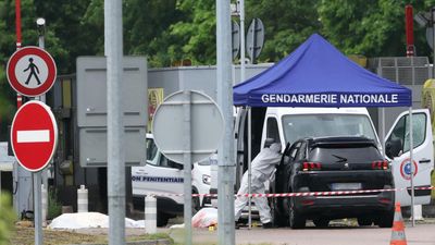 French police hunt killers behind prison van ambush