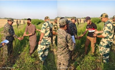 Punjab: BSF repatriates two Pak nationals who crossed border inadvertently near Gurdaspur