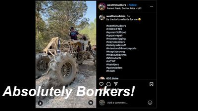 This Stretched and Lifted Custom Mudding ATV Is Absolutely Bonkers