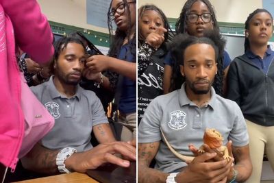 Teacher Sparks Controversy After Posting Video Of Students Unbraiding His Hair, Ends Up Fired