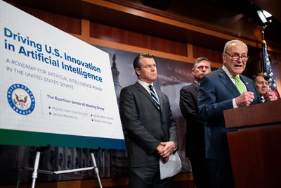 Schumer proposes $32 billion annual spending under AI road map - Roll Call