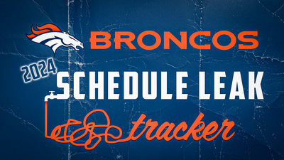 Denver Broncos schedule leaks