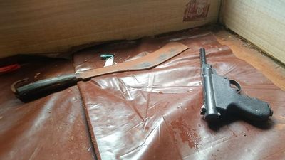 Abandoned pistol, machete recovered from SETC bus in Tirunelveli