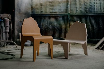 Snarkitecture and Made by Choice create chairs shaped like mountains